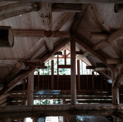 Custom Log Home Patterson Construction - Lakeside Custom Plumbing